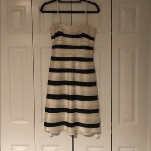 BCBG Dress - black and white